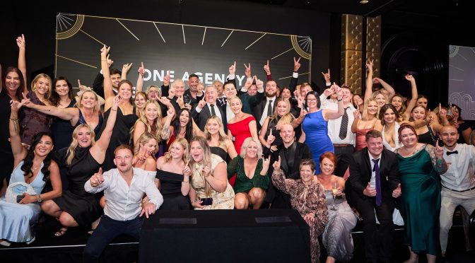 Pictured One Agency Elite Property Group Accepts Award For International Office Of The Year