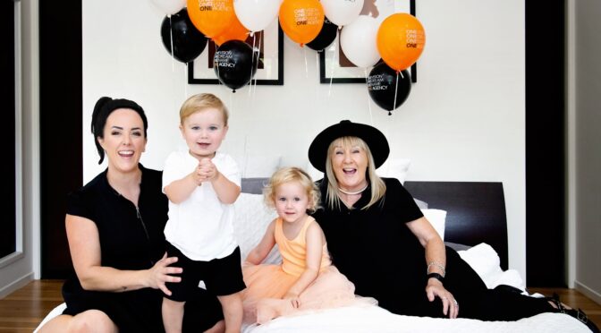 Pictured L R Bek Kerr, Kayden, Billie, And Ellen Kerr, One Agency Team Kerr
