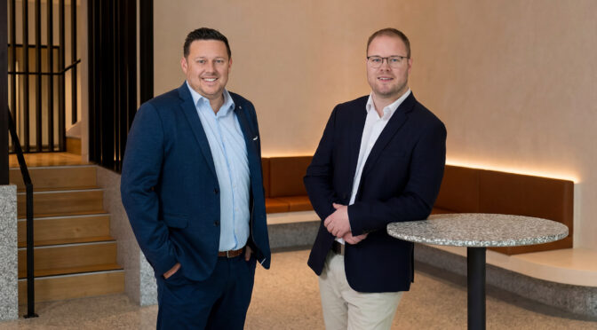 Pictured L R Mark Robins And Andrew Skilbeck Crop